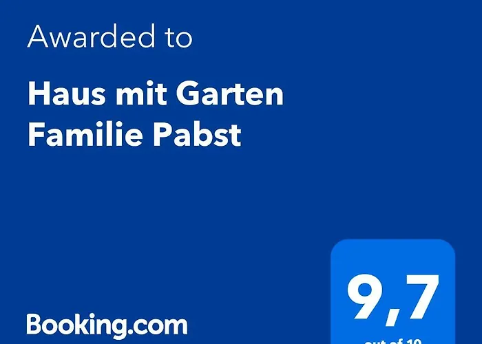 Haus Mit Garten Familie Pabst *
